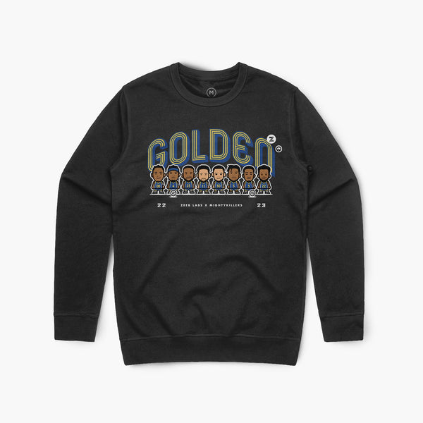 B&G—Golden—Crewsweater—Blk