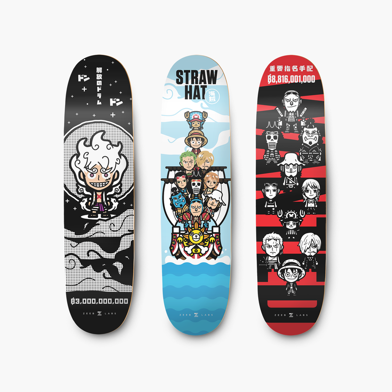 Straw—Skate Deck—Sea