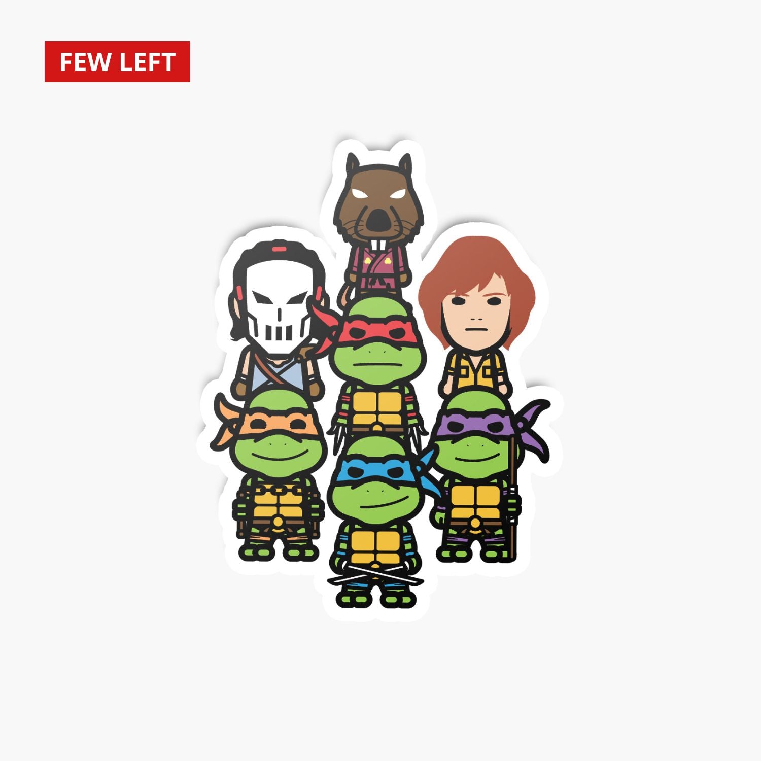 Turtles—Sticker—Crew