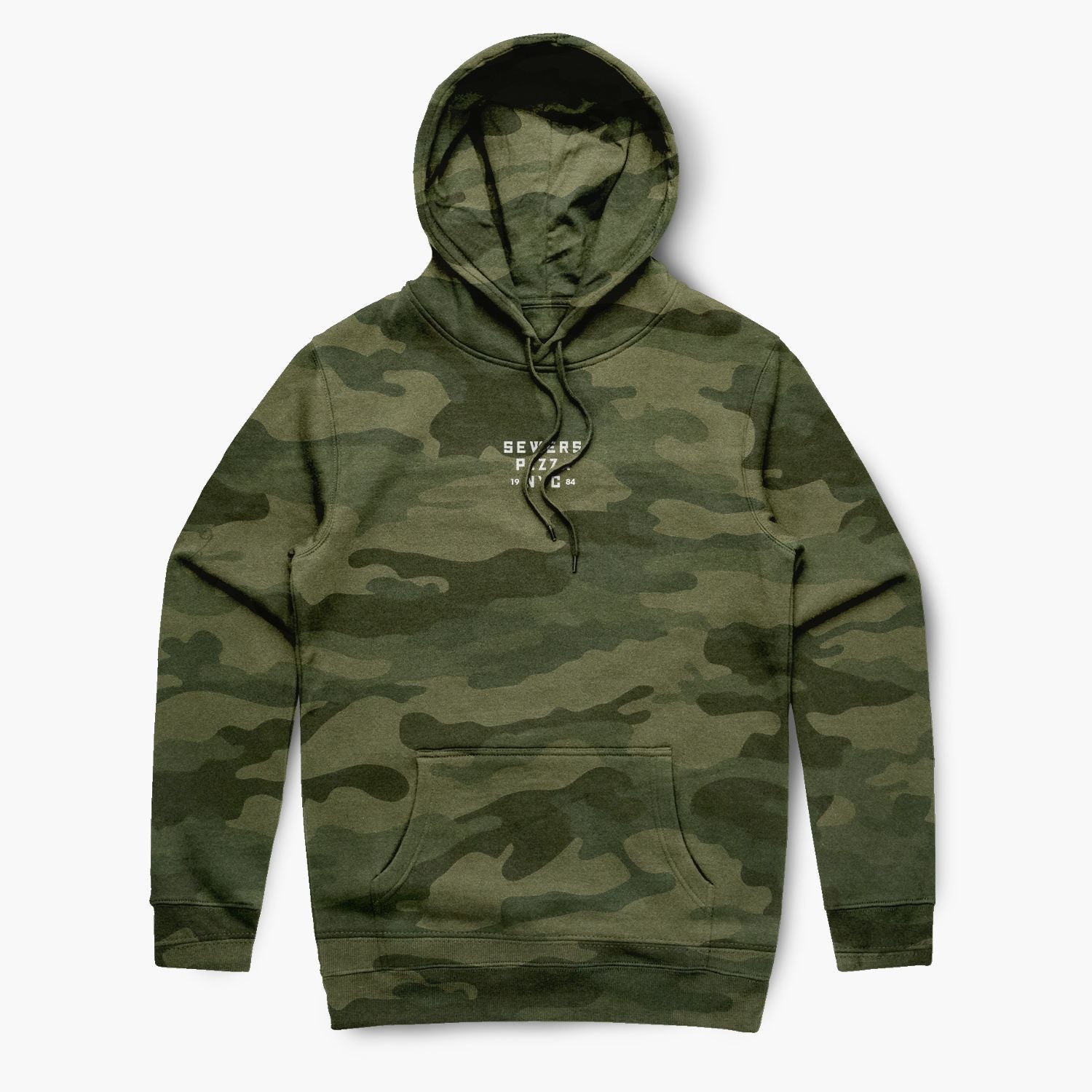 Turtles—Hoodie—Forest Camo
